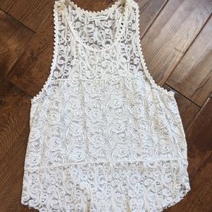 American Eagle Lace Tank- Small